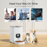 YES4PETS 6L Automatic Digital Pet Dog Cat Feeder Food Bowl Dispenser V278-PF-128-FEEDER-6009-0833