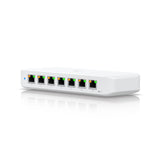Ubiquiti Ultra 42W, Compact Layer 2, 8-port GbE PoE Switch, Versatile Mounting Options, 7 PoE/PoE V1202-V2-NHU-USW-ULTRA