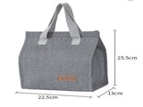 Premium 5-Piece Insulated Lunch Bag Set Thermal Bento Tote with Aluminum Foil Lining Portable V888-ELOSUNG46704