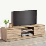 Artiss TV Cabinet Entertainment Unit 160cm Pine Charles FURNI-C-JAS-TV160-WD-AB