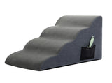 Pawz 4 Steps Pet Stairs Dog Ramp High Density Foam Grey PT1284-4