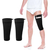 Catheter Leg Bag Holder,Fabric Catheter Sleeves Urine Leg Bag Holder-Adjustable Urinary Dage Bag V1370-AZ4-17940