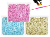 1500 PCS Heat Shrink Butt Connectors, 16-14 AWG 22-16 AWG 12-10 AWG Waterproof Electrical Insulated V1258-DP02-C-1030