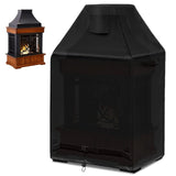 Outdoor Cover, Waterproof Oxford Cloth Patio Fire Pit Shield, Weatherproof Wood Burning V1192-AZ-W-18276