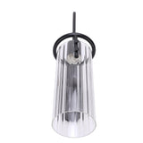 Black Wall Sconce Light Modern Indoor Wall Light Fixture with Clear Glass Shade for Dining Room V1294-YM0901-3119250022711
