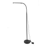LED Floor Lamp Iron Adjustable Modern Standing Corner Lamp with Remote Control for Bedroom Living V1294-YM0901-3119230126411