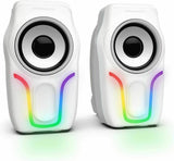 Wired Mini Gaming Speakers with 3.5mm, Portable Computer Mini Speakers for Music V201-W11170701