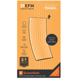 EFM ScreenSafe Film Screen Armour with D3O for Samsung Galaxy S22 Ultra - Clear/Black V578-EFSGDSG281IFX