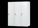 Three-Door Side by Side Office Gym Shed Storage Locker V63-759865