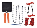 Hand Rope Chain Saw Efficient Both Sides Teeth Blades Folding Pocket Chainsaw for Tree Limb 53 Inch V1294-YM0523-3111220043511