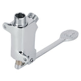 G1/2 Thread Copper Floor Mount Foot Pedal Valve Accessory for Bathroom Basin Faucet V1294-YM0901-3112200103911