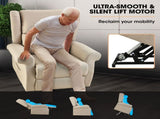 FORTIA Electric Recliner Lift Heat Chair for Elderly, Massage, Heat Therapy, Aged Care, Beige V219-HECLCRFOB3BG