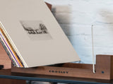 Victrola Eastwood II Turntable - Black Bundled Crosley Record Storage Display Stand V398-VTA-74-BLK-BSS