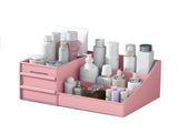 Makeup Storage Case Plastic Cosmetic Drawer Storage Box Multifunctional Storage Drawers for Bathroom V1294-YM0523-3117220068514