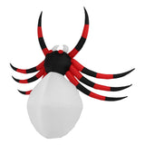 Inflatable Decor 7.9ft Spider Outdoor with LED Light Large Spider Prop Halloween V1294-YM0901-3115230077211