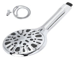 G1/2 Shower Head 9 Spray Setting High Pressure Handheld Shower Sprayer Bathroom AccessoryShower Set V1294-YM0721-3112210033512