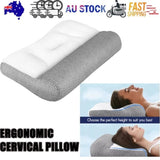 Ergonomic Cervical Pillow Contour Orthopedic Neck Pain Adjustable Bed Pillow V201-W13213943