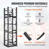 Refrigerant Tank Rack, with 3 x 30lbs and Other 3 Small Bottle Tanks, Cylinder Tank Rack V952-QPCFJ305MM283UO4CV0