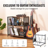 VEVOR 3-Tier Record Player Stand with Guitar Holder, Turntable Stand with Storage Holds Up to 300 V952-DCJJTMSC300Z9HOHUV0