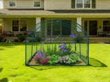 Crop 2.48 x 1.2 x 1.2 m Plant Protection Tent with Zippered Door, Wind-Resistant Tall Crop V952-ZZBHZ1PCS984ZQZ2F001V0