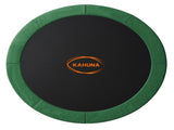 Kahuna 16ft Replacement Trampoline Safety Pad Cover and Jumping Spring Mat - Green KAH-PDMAT-16-GN