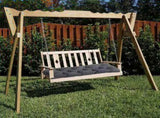 Indoor Outdoor Bench Cushion 19.68x39.37in, 2 Seat Thick Garden Bench Seat Cushion, Waterproof Swing V1369-AZ3-W-10069