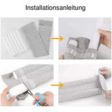 Weighted Door Draft Stopper Adjustable Dust Noise Guard Easy Clean Fabric V1188-MS-717-019