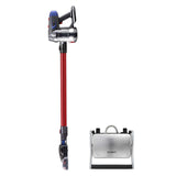 Devanti K7 Cordless Stick Vacuum Cleaner plus Sandwich Maker Panini Press VAC-K7-RD-SM-1SET-BK