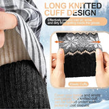 Pack of 3 pairs - Warm gloves for women - Extra thick - Knitted imitation - Suitable for cold V1188-ZXY-117-0028