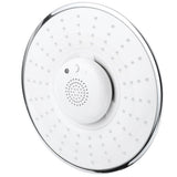 G1/2 Household Music Top Shower Spray Head for Bluetooth Function Bathroom Accessory V1294-YM0901-3112200113111