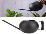 Watering Can Long Nozzle 1000ml Stainless Steel Sprinkle Pot for Plants Gardening Supplies V1294-YM0901-3111200227011