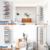 The Door Organizer 5 Shelf Hanging Closet Organizers and Storage Organizer for Closet, Nursery, V1370-AZ4-00386