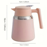 304 Stainless Steel Vacuum Flask 1100ML Large Capacity Leakproof Portable for Home Office V1232-BWB-001