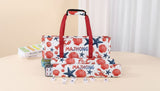 Mahjong Game Set, 166 Blue Tiles , 4 All-in-One Color Rack/Pushers & Drawstring Bag, Complete V1107-133-98323