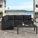 Four-Seat Alfresco Harmony Set Charcoal Grey V264-OTF-543A-DGR-N5PC