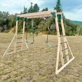 Lifespan Kids Daintree 2-in-1 Monkey Bars & Swing Set V420-LKMB-DAIN-SET