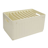 Foldable Closet Organizer 9 Grids Wardrobe Clothing Storage Bin with Lid Washable Stackable Folding V1294-YM0901-3117240180411