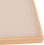 Velvet Stackable Jewelry Tray, Wood Flat Organizer Tray Drawer for Necklace Bracelet Ring Showcase V1259-DP01-A-788