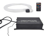 RGBW Fiber Optic Light with 40 Key Remote Control Star Ceiling Lamp Kit for KTV Bar Interior V1294-YM0901-3119210207911