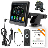 7 inch Portable Wireless Car Radio Auto Stereo Apple Carplay Android Bluetooth Cam V201-CAR5007BL8AU
