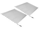 Fireplace Mesh Screen Curtain 2 Wide Panels Hanging Replacement Screens for Home Wood Burning V1294-YM0706-3114230116512