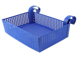 Pool Hanging Storage Basket Adjustable Support Rods Removable Toy Basket for Above Ground Swimming V1294-YM0901-3111230141511