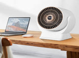 Desktop Warm Air Circulation Heater Quiet Adjustable Angle Space Heater V1188-MS-616-023