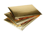 50 Count Metallic Coating Construction, Flexible Anti Tear Mailing Tools, Portable Aluminized V1370-AZ4-18753