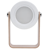 Foldable Reading Lamp Portable Touch Control Dimmable LED Night Light Gift for Bedroom BedsideWhite V1294-YM0901-3117210047311