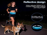 Hands Free Dog Running Leash With Adjustable Waist Belt, Reflective Bungee, Pockets And Bottle V1237-ZY-807-298