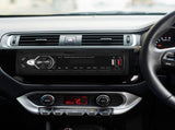 Black Retro Car Radio Receiver with USB for Truck and Auto Audio System V1370-AZ4-14637