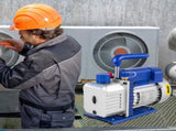 4CFM 1/4HP Rotary Vane Vacuum Pump R134AManifold Gauge Tester Charging Hose V952-4CFM1/4HPZKB1F001V3