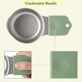 Magnetic Measuring Cups Set Stainless Steel Heavy Duty Metal Measuring Cups for Dry and Liquid V1366-AZ2-W-16271