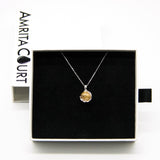 Gift Box - Aroma Necklace White Gold - Planet Nebula Nova Purify Oil Blend V760-GBAJ - 7